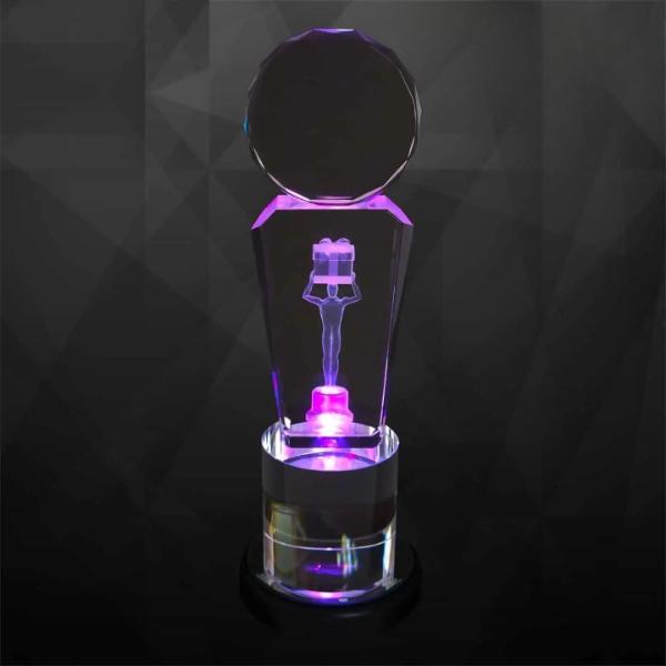 Crystal Led Trophy 